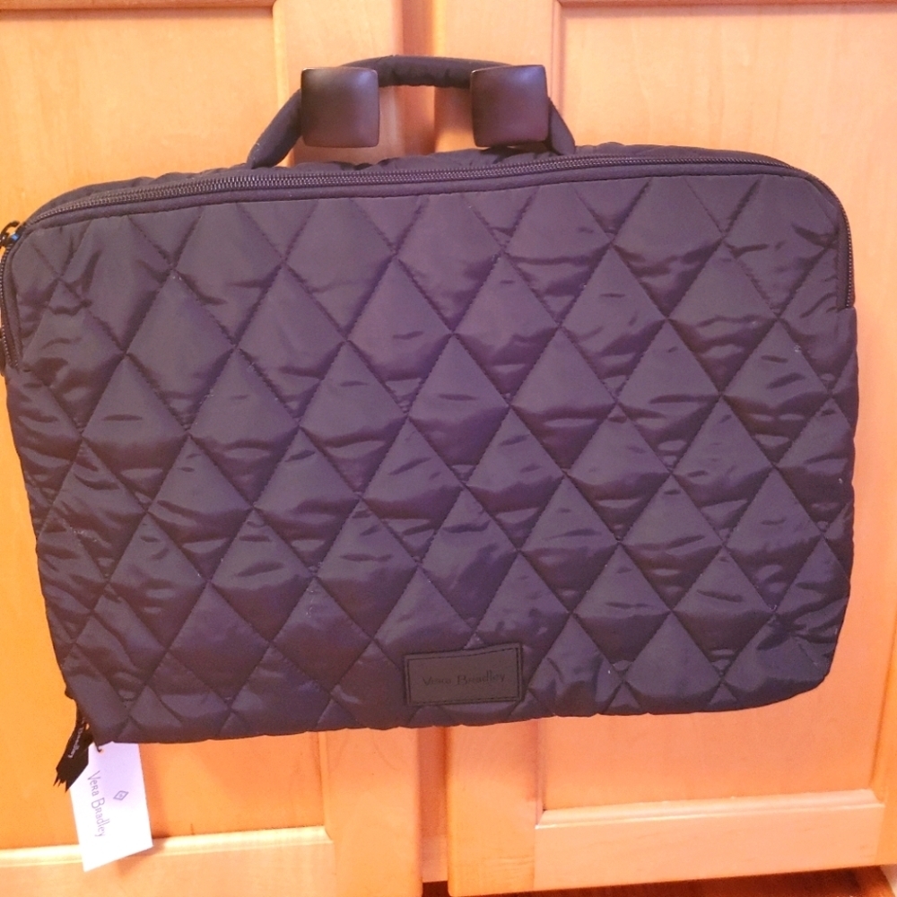 Vera Bradley Factory Style Laptop Workstation Crossbody NWT